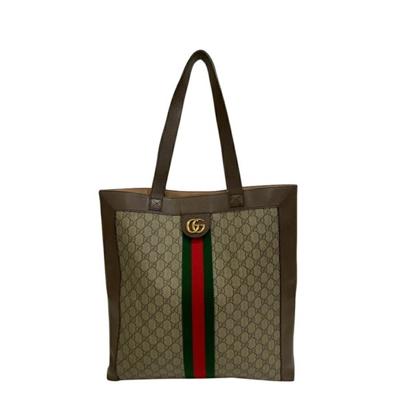 GUCCI Brown Tote Bag - Picture 1 of 12